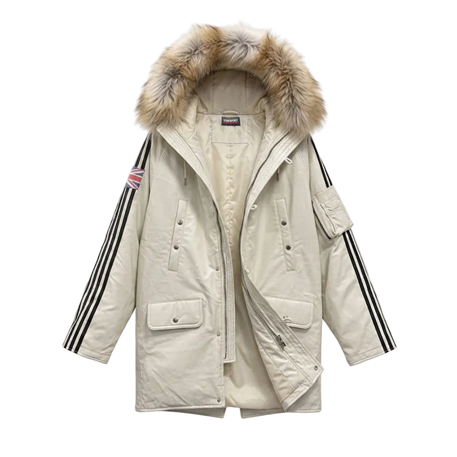 YORI/RECKLESS WHITE LEATHER PARKA – Reckless Scholars
