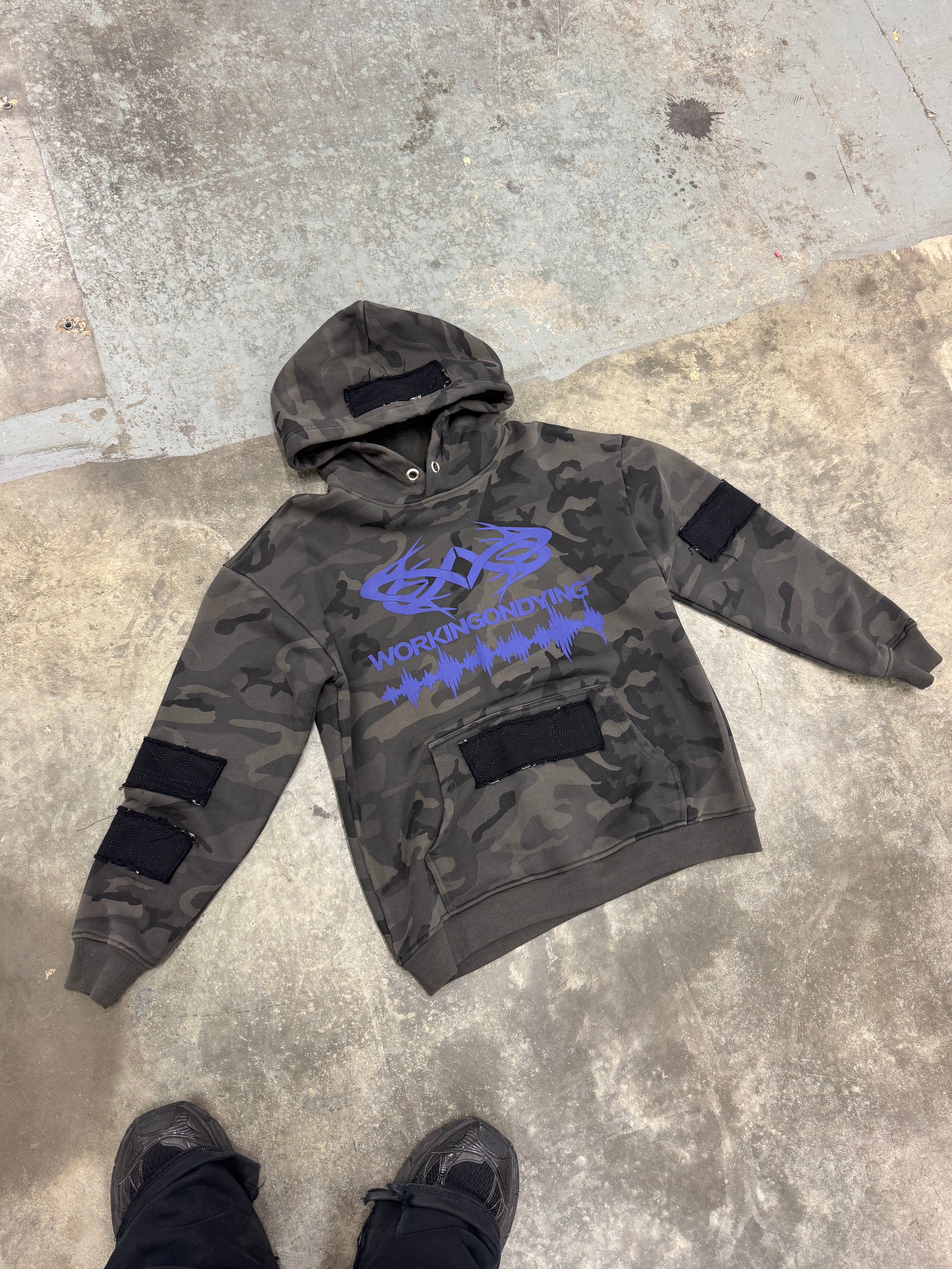 WOD Cammo Patch Hoodie – Reckless Scholars