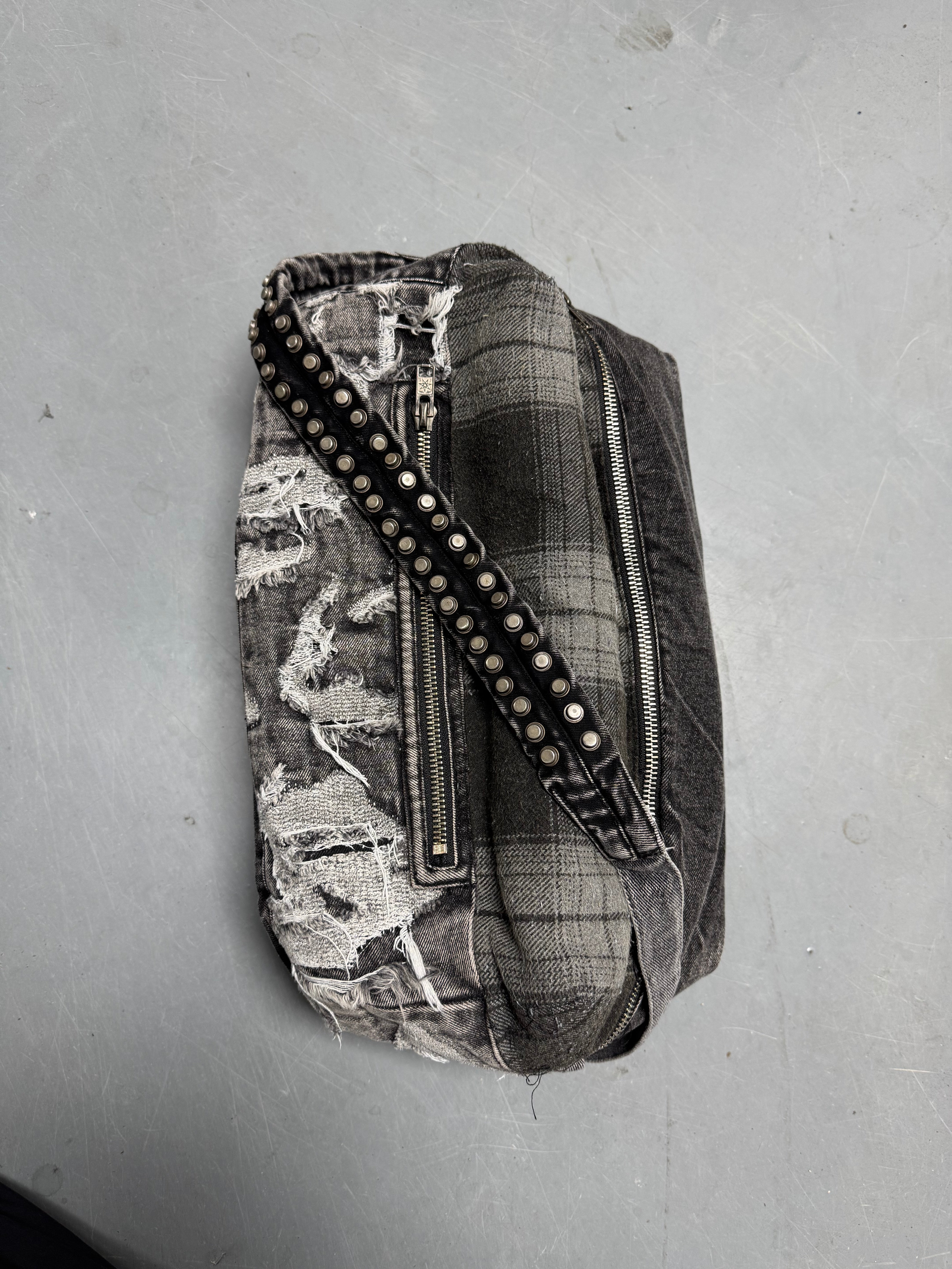 SASHIKO DENIM DUFFLE – Reckless Scholars