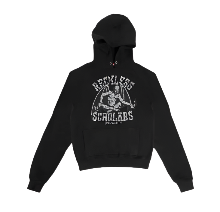 Scholars Hoodie+ Black – Reckless Scholars