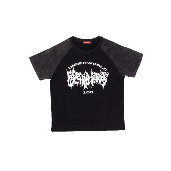 UWDT WASHED TSHIRT BLACK