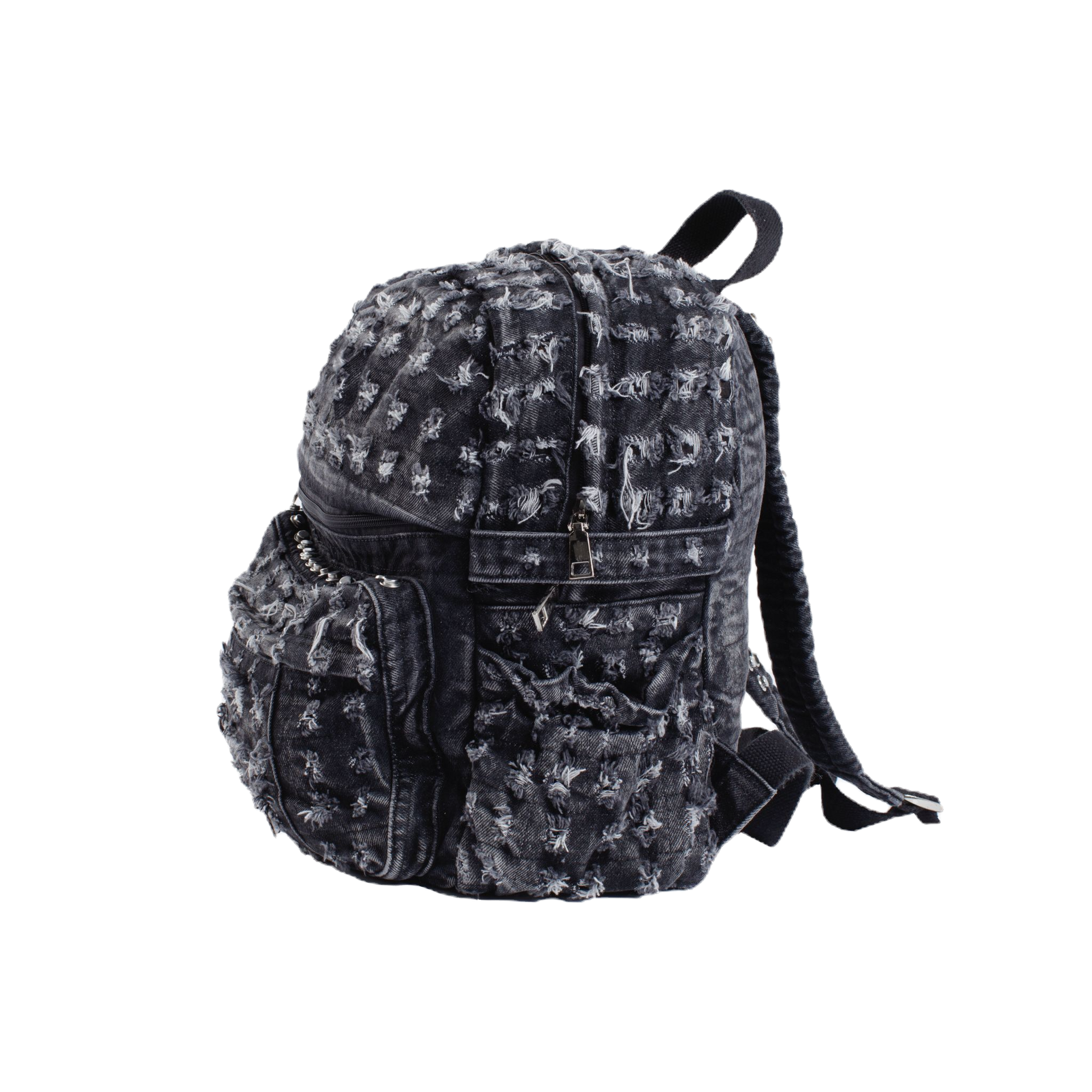 TRASHED DENIM BACKPACK – Reckless Scholars