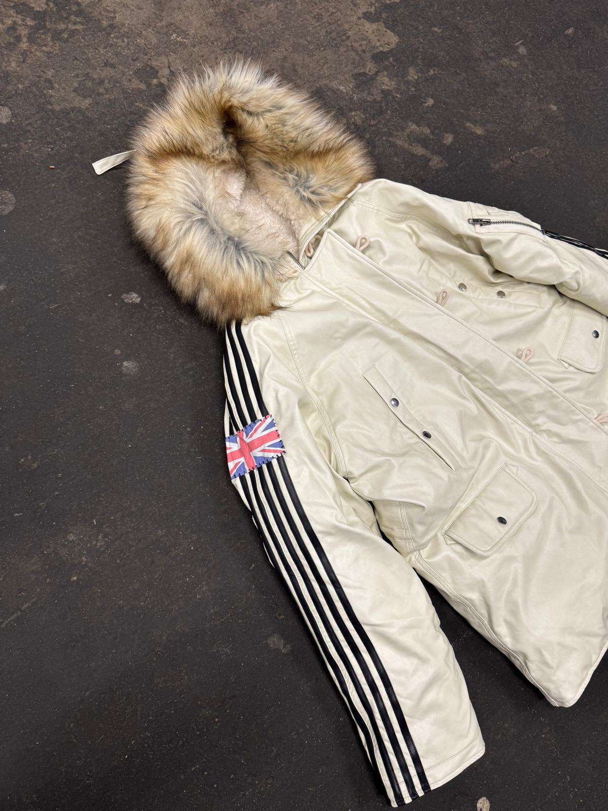 YORI/RECKLESS WHITE LEATHER PARKA – Reckless Scholars