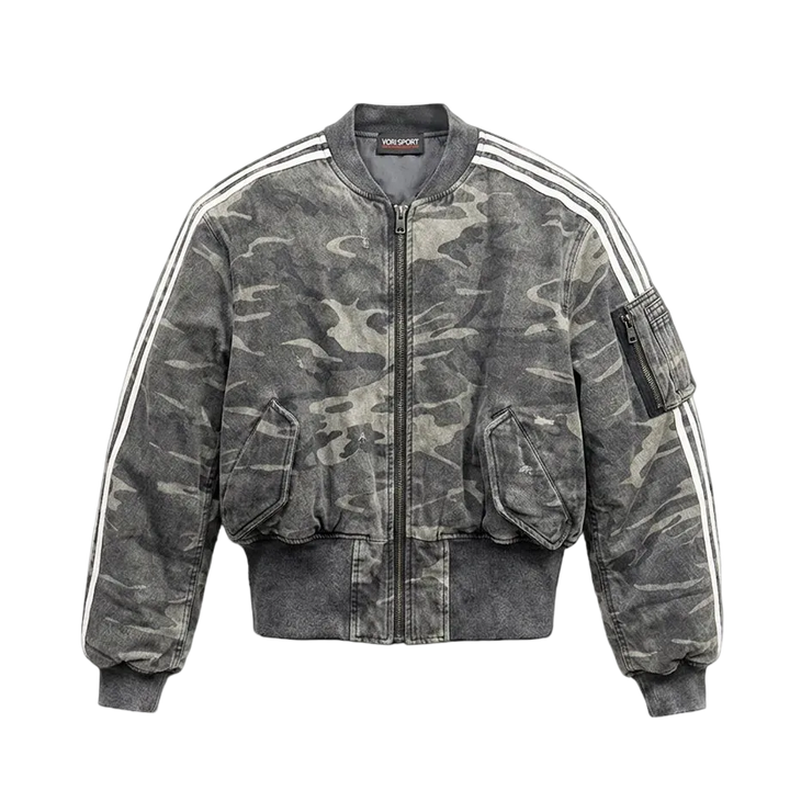 YORI/RECKLESS SHOULDERPAD BOMBER GREEN – Reckless Scholars