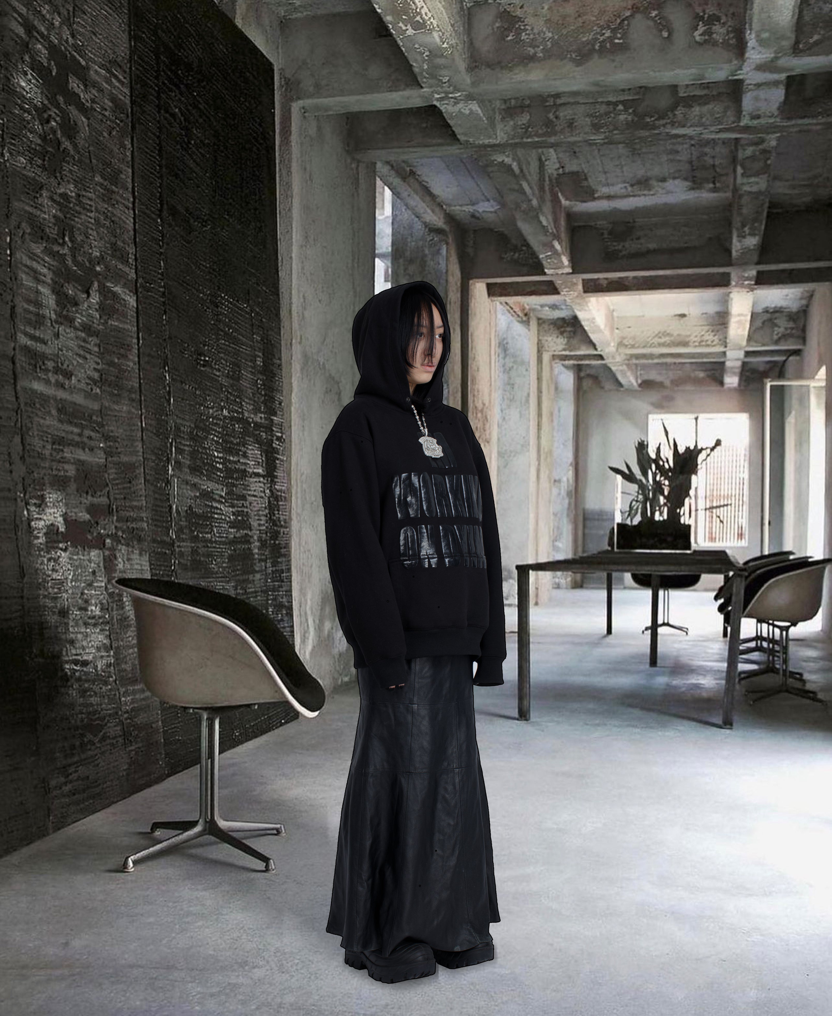 WOD Hoodie BLK/BLK – Reckless Scholars
