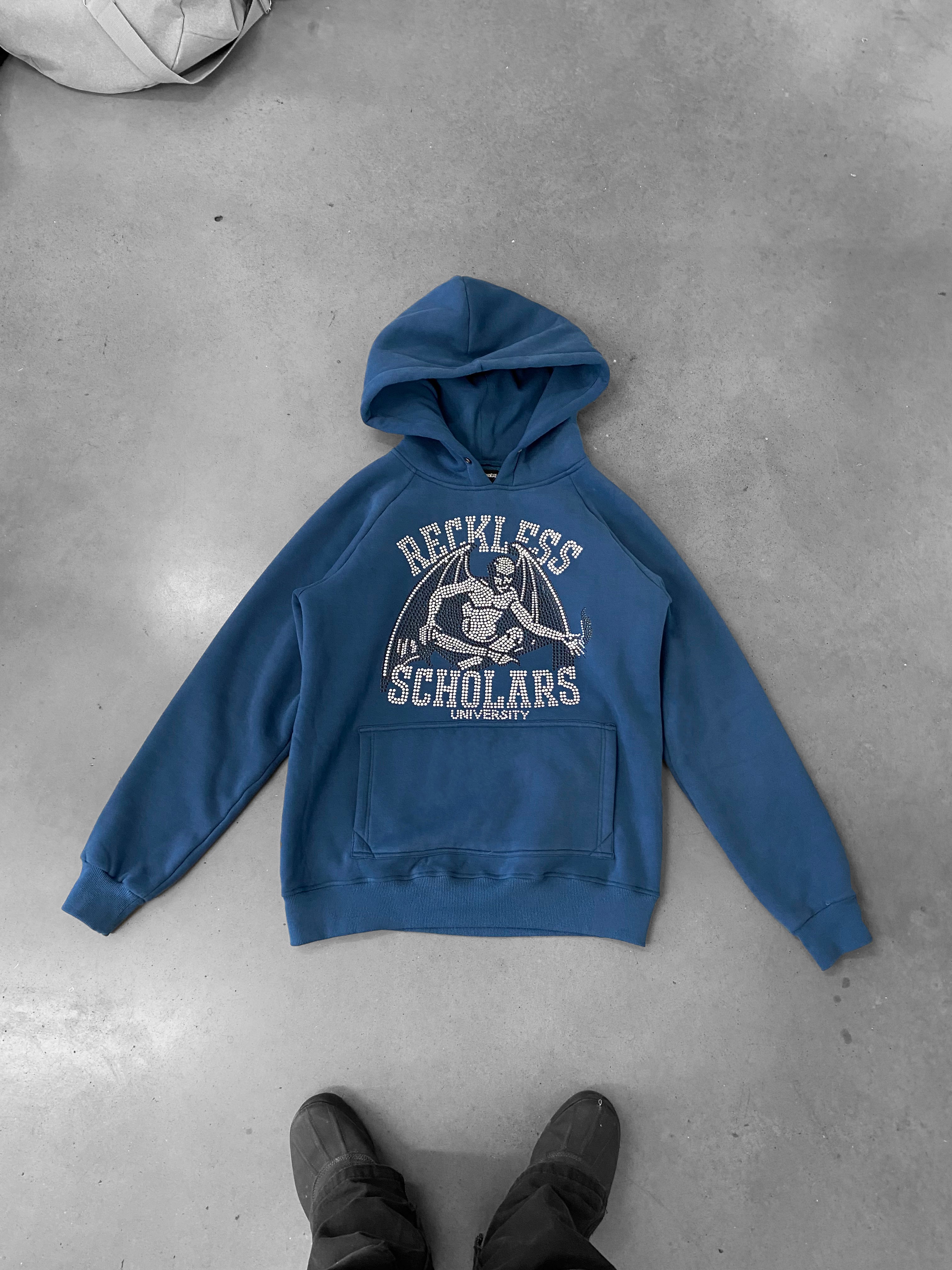 Scholars Hoodie+ Blue – Reckless Scholars