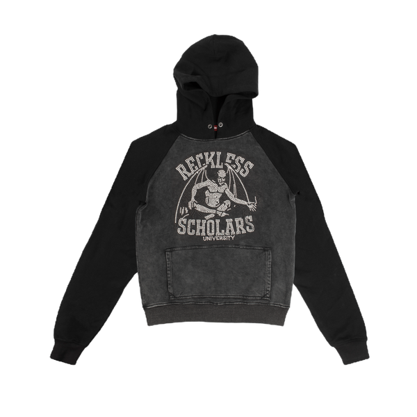 StoneWashed Scholars Hoodie Reverse – Reckless Scholars